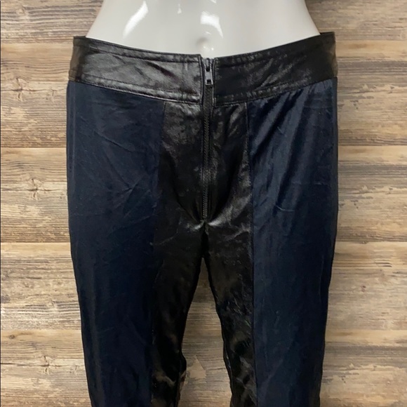 Catherine Coatney PVC & Satin Pants NWT G11 - Picture 4 of 4